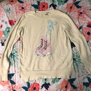 *Lauren Conrad Ice Skates Sweater*